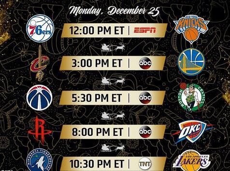 nba今天的赛程(NBA今日比赛安排)