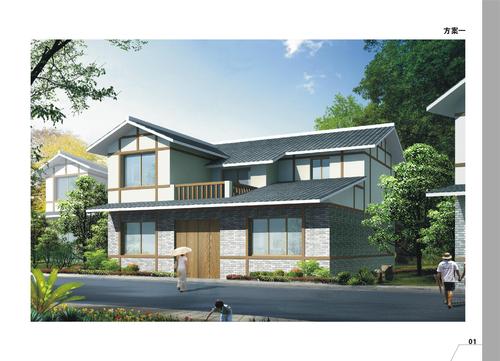 四川新农村住宅设计图(重塑四川新农村 全新住宅设计图呈现焕然一新的乡村风貌)