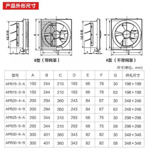 10寸排气扇开孔尺寸(重写后的标题：10寸排气扇安装要注意的开孔尺寸)