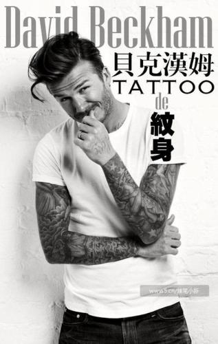 贝克汉姆纹身(David Beckham Flaunts His Tattoo Collection)